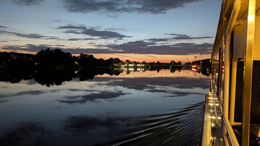 Rundfahrt auf dem „Lago Baldino“