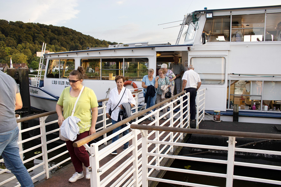 Karten für die Schiffstour